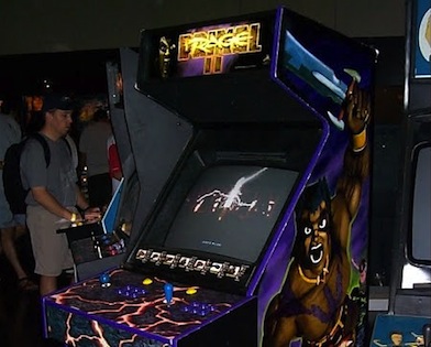 I actually saw the Primal Rage 2 arcade machine in person once. 