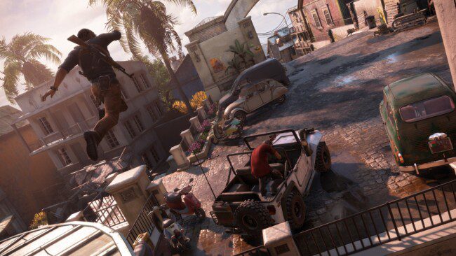 Uncharted 4 Jumping