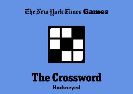 hackneyed nyt crossword clue art